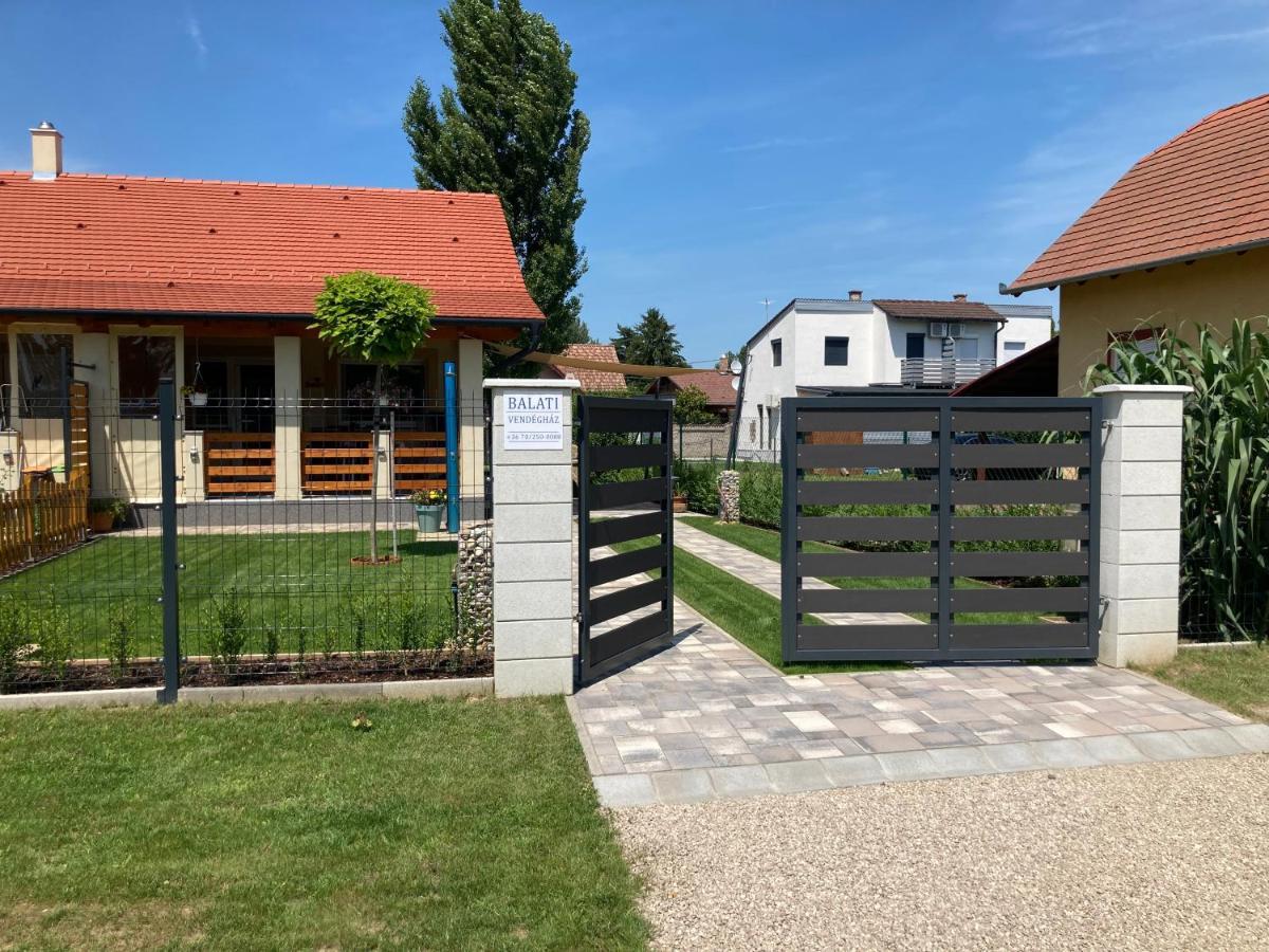 Balatonmáriafürdő Balati Vendeghaz 아파트 외부 사진
